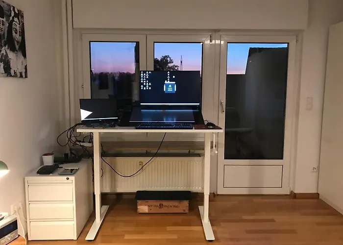 Ferienappartment Mit Homeoffice, 2 Schlafzimmer Mit Einzelbetten *